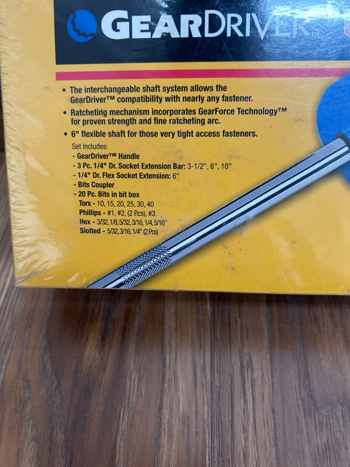 GearDriver, 26 pc. Geardriver Set, Ratcheting Driver Set - Part #8926
