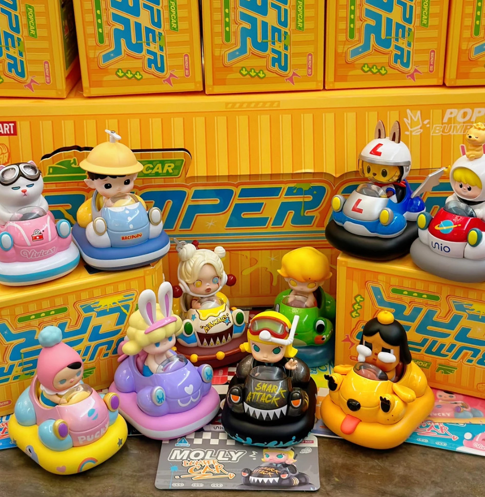 Popcar Bumper Car Series Confirmed Blind Box Figure Hot Toys Kid Gift