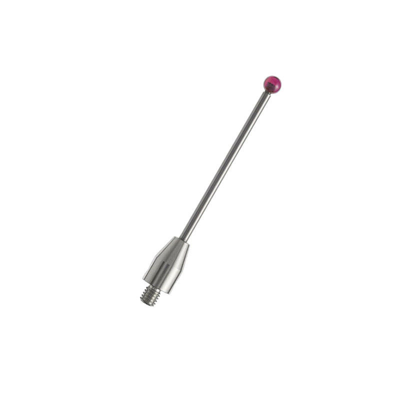 CMM Styli M4 Thread 4.0mm Ruby Ball L50mm Tungsten Carbide Stem for A-5003-4799