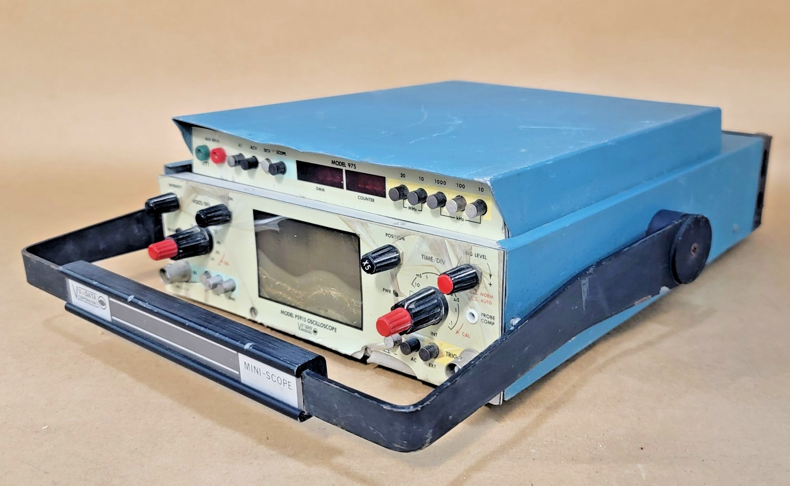 VU-Data Corporation PS915 Portable Oscilloscope AS IS