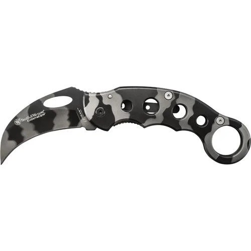 Smith & Wesson CK32C Extreme Ops Frame Lock Karambit Folding Knife 3" 7Cr17MoV
