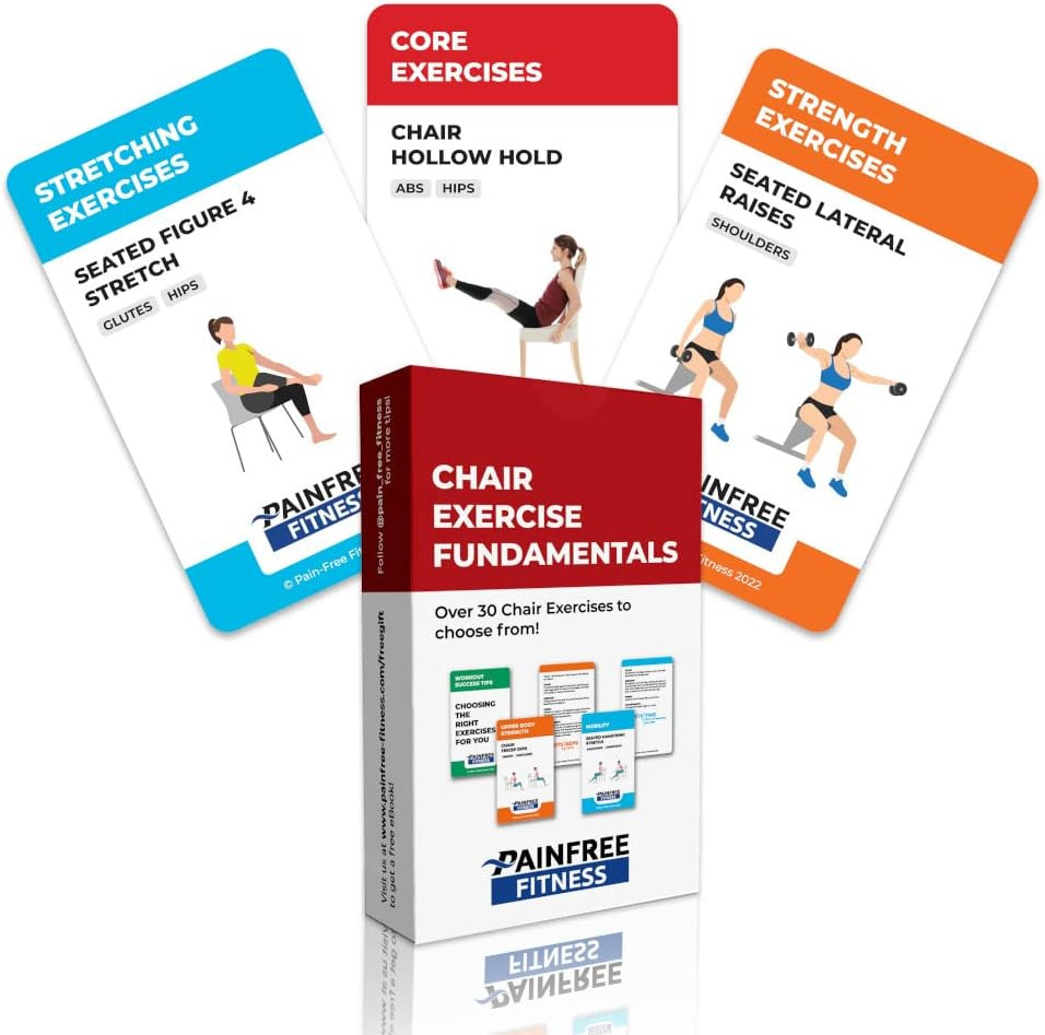 Exercise Flash Cards - Workout Cards Deck - Exercise Cards for Home Workouts