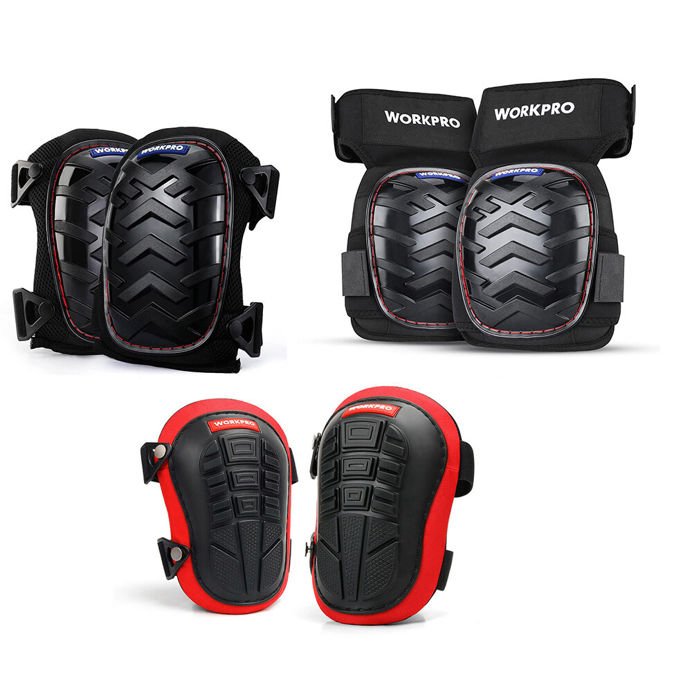 WORKPRO Knee Pads for Work Construction Gardening Flooring Carpentry Garage NEW
