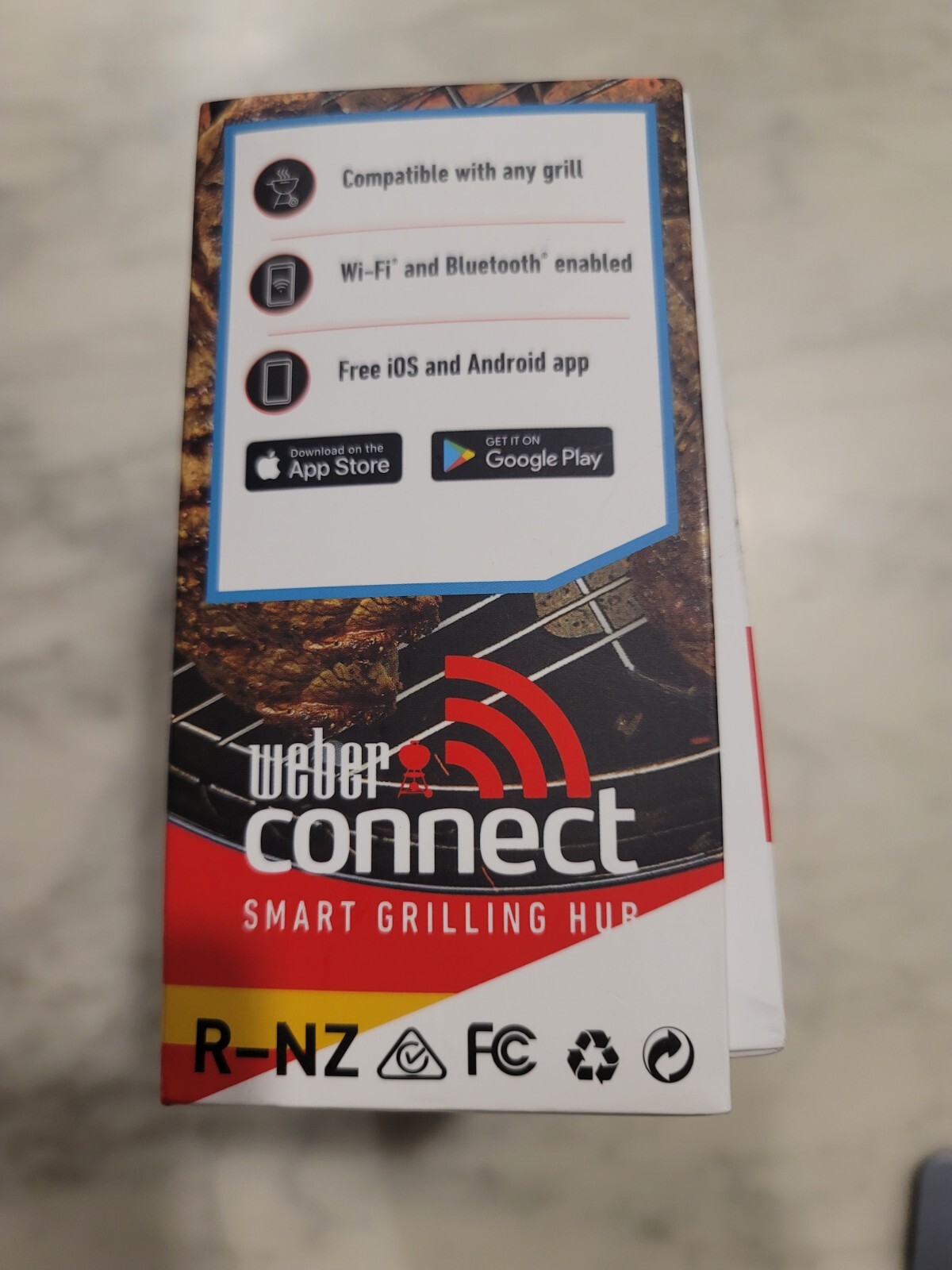 Weber Connect Smart Grilling Hub, Black (Model 3201)