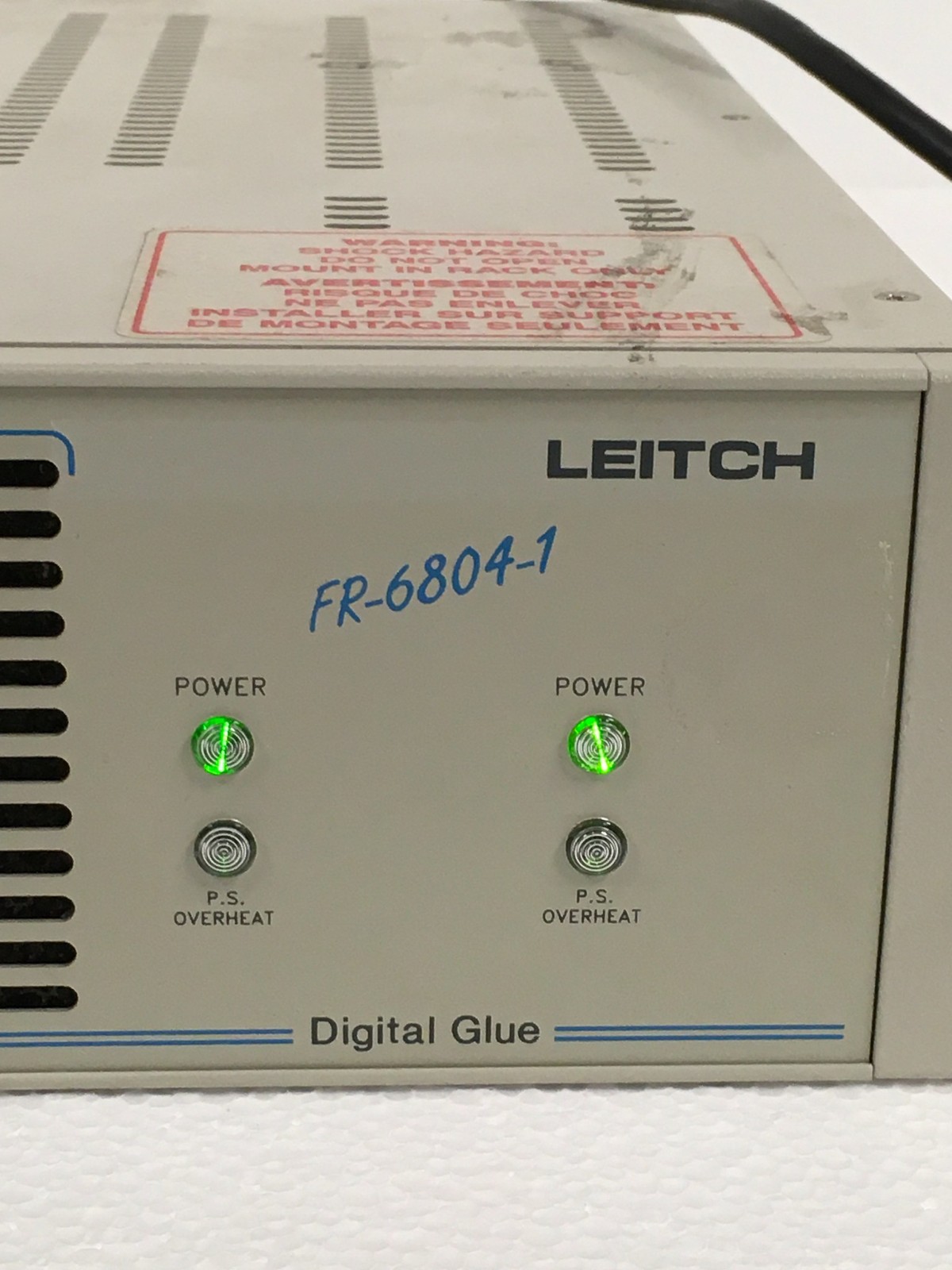Leitch FR-6804-1 Digital Glue Amplifier w/10x VSM-6804 Cards ,2x Power Supply