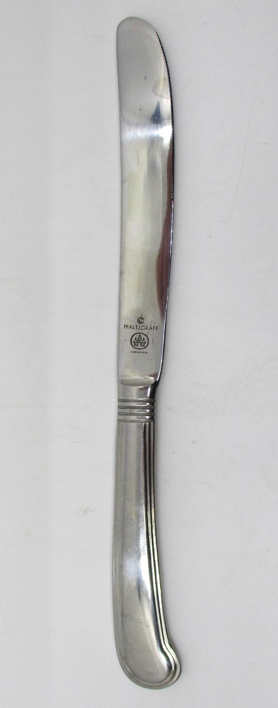 PFALTZGRAFF STAINLESS STURBRIDGE DINNER KNIFE- 9" 09E