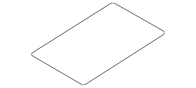 Genuine Volvo Key 80001529