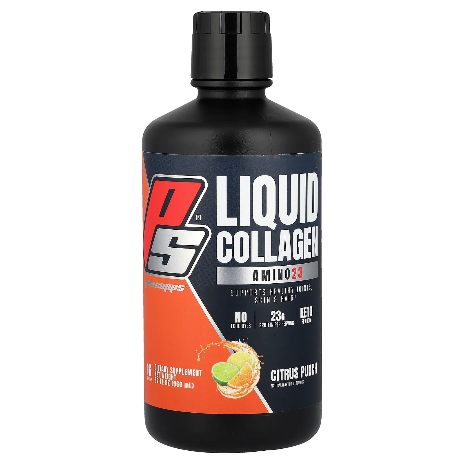 Amino23 Liquid Collagen, Citrus Punch, 32 fl oz (960 ml)