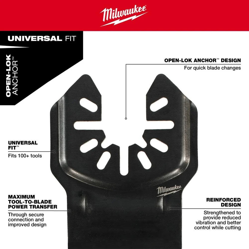 Milwaukee Nitrus Carbide Extreme Materials Universal Fit Open Lok Multi Tool