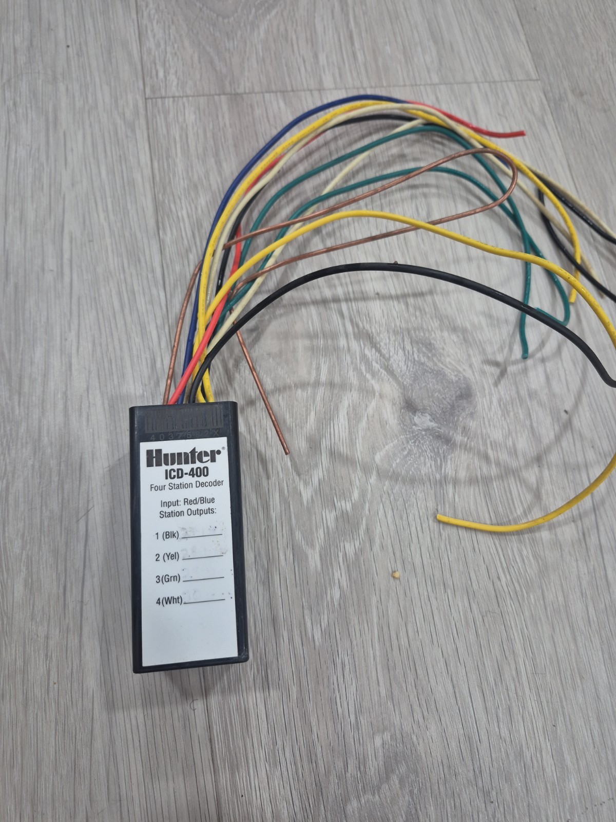 Hunter ICD-400 4-Station Decoder w Surge Protection Nused Tested Fast Shipping