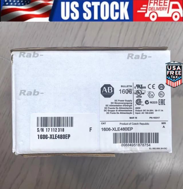 1606-XLE480EP   NEW Factory Sealed Allen-Bradley WARRANTY  AB NEW