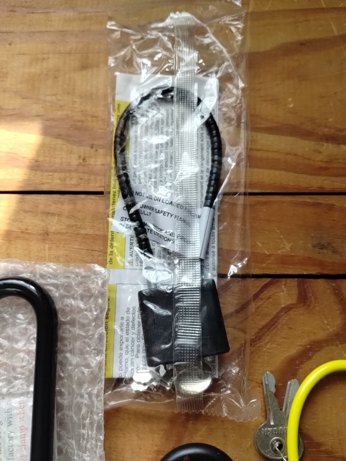 7 Gun Locks - Cable Locks- Rugger Master +