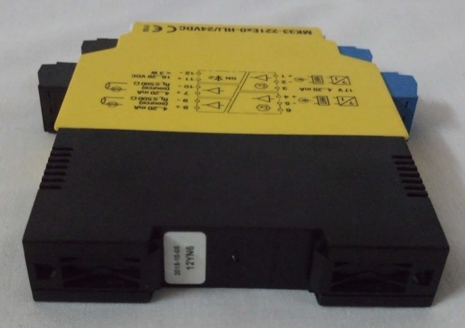 TURCK ELEKTRONIK MK33-221-EX0-HLI/24VDC Loop Isolator P/N: 7506431