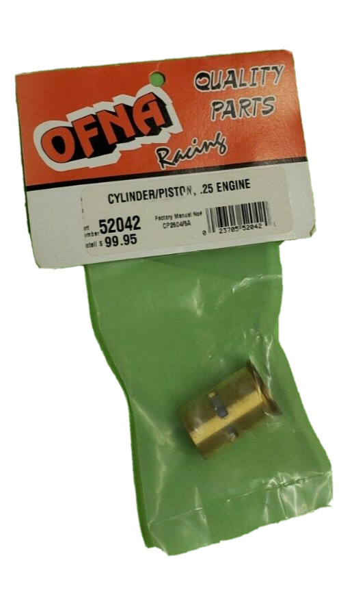 OFNA 52042 ABC Piston and Sleeve for .25 Force engines Vintage New RC Parts