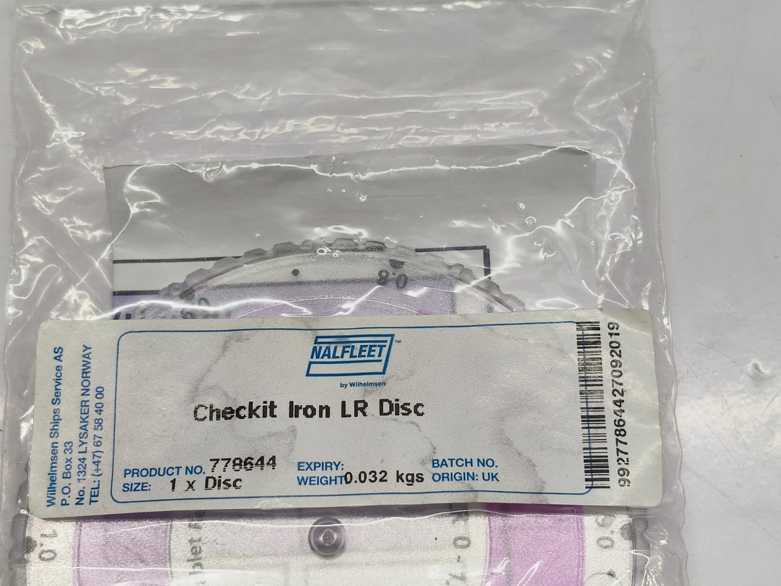 LOVIBOND COMPARATOR 2000 WITH DISC TEST KIT
