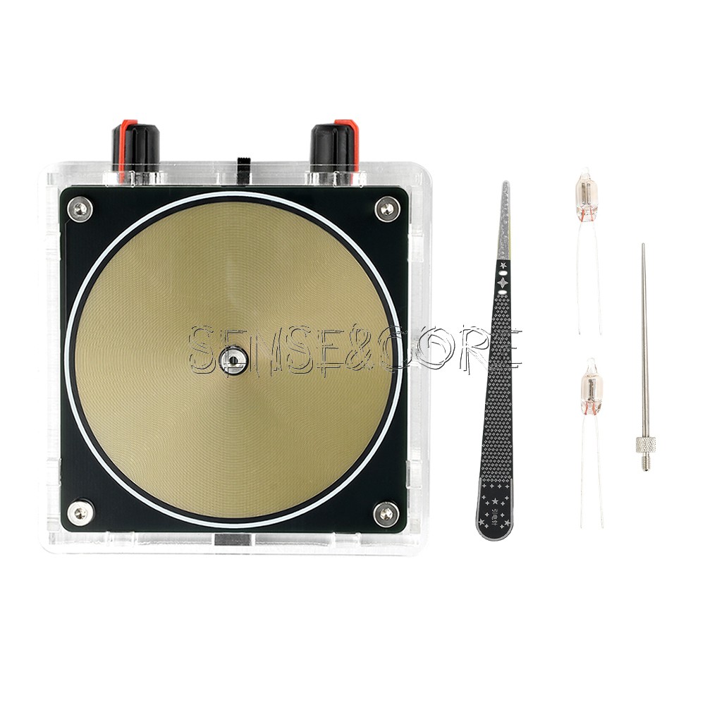Bluetooth Music Tesla Coil Plasma Loudspeaker Touchable Artificial Lightning DIY