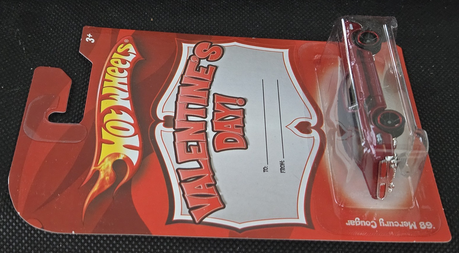 2009 Hot Wheels VALENTINES DAY '68 Mercury Cougar