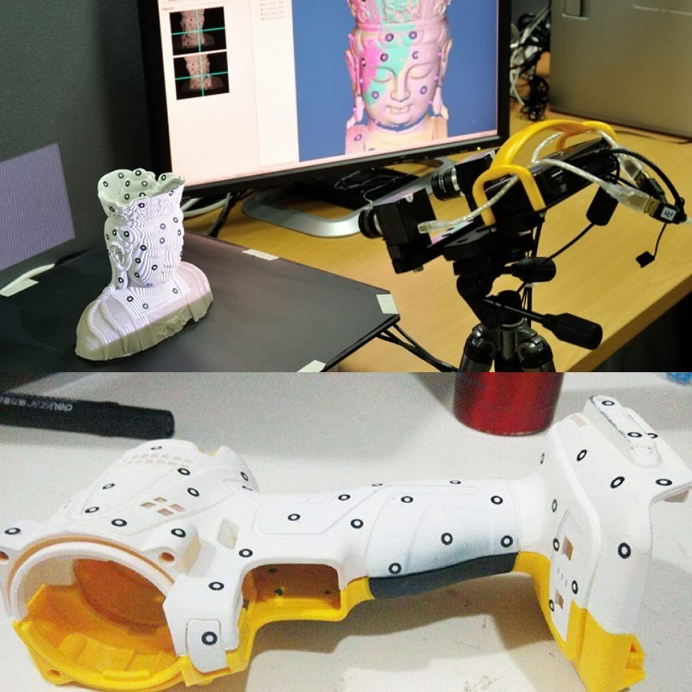 3D Scanning Markers 600pcs Diffuse Reflection Dots for 3D Scanner