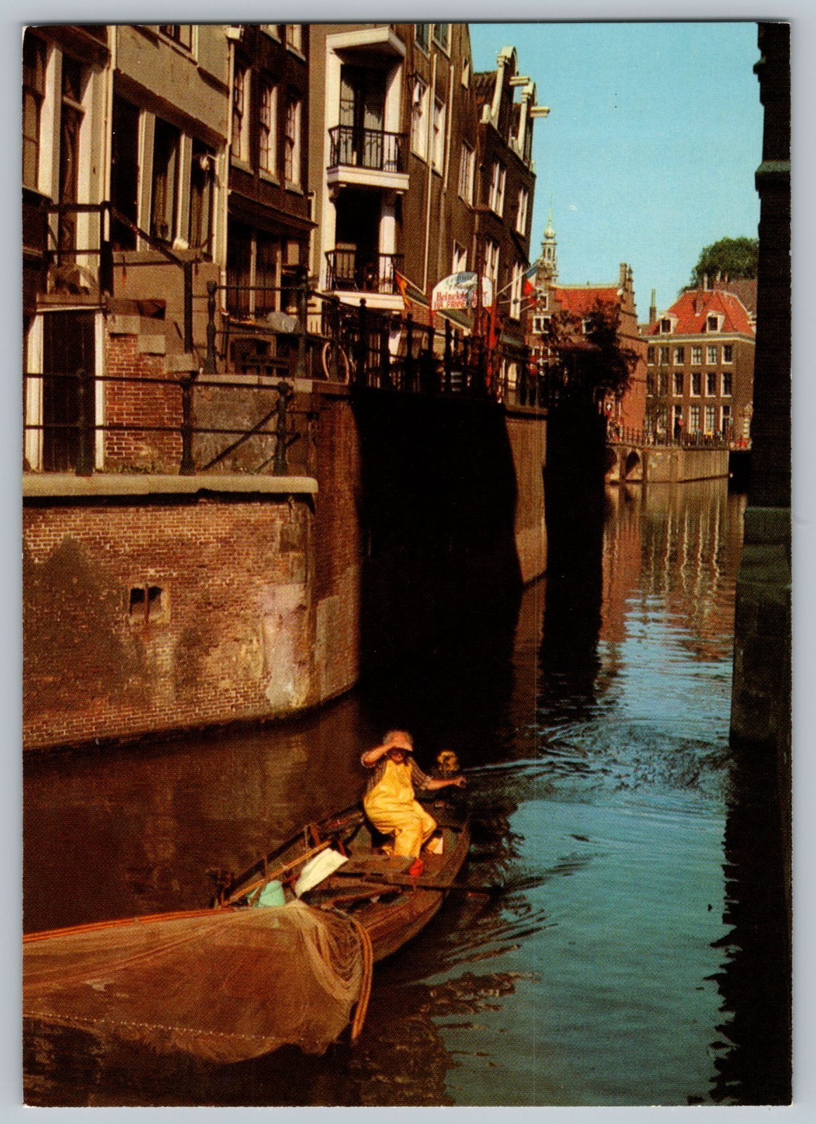Postcard Amsterdam t Kolkje