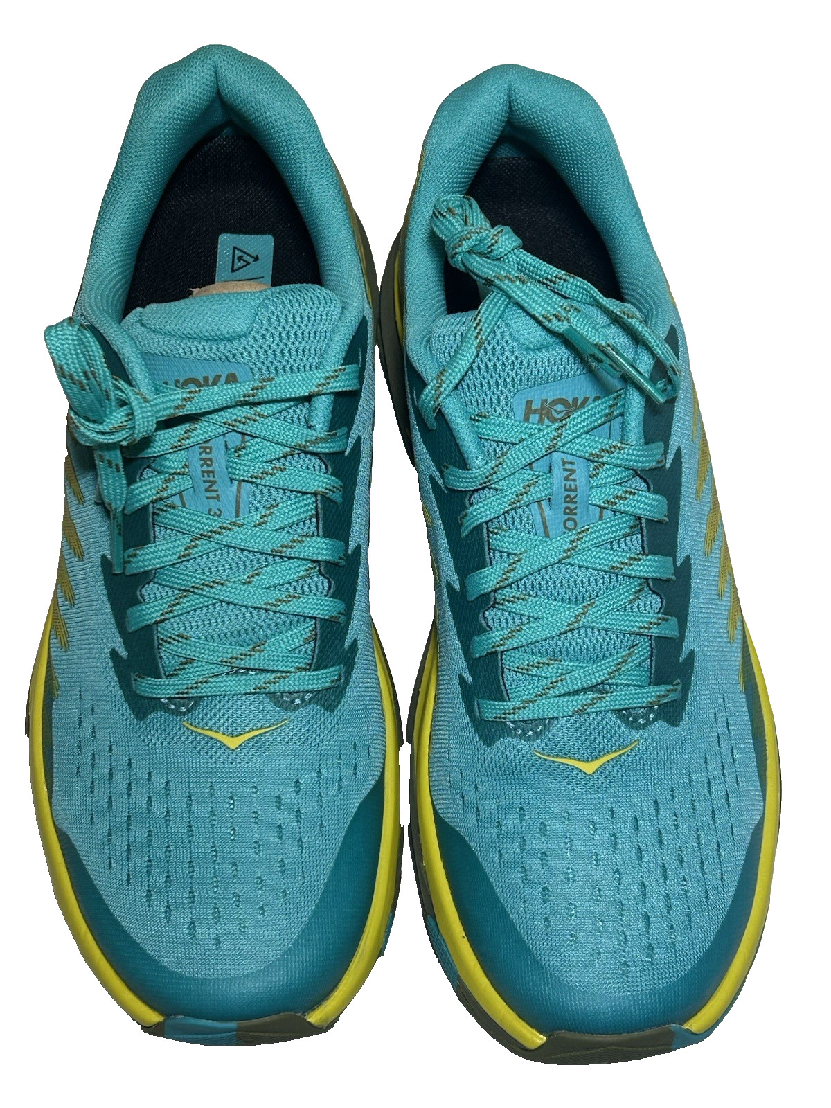 Hoka One Mens Size 8.5 Torrent 3 Ceramic/Avocado Running Hiking Comfort Shoes
