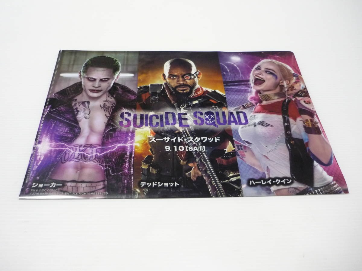 Badman vs Superman Dawn Justice Suicide Squad Clear File DC
