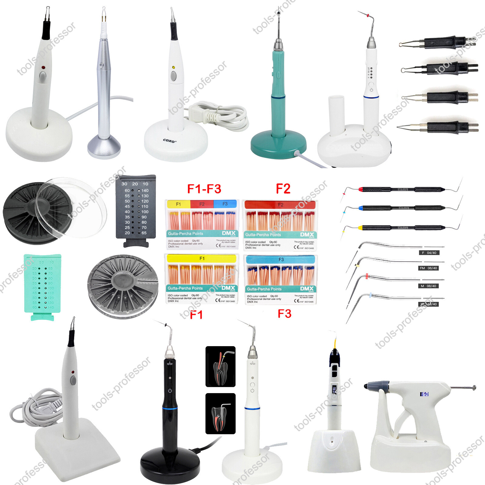 Dental Endodontic Gutta Percha Obturation System Gun Pen/Tooth Gum Cutter