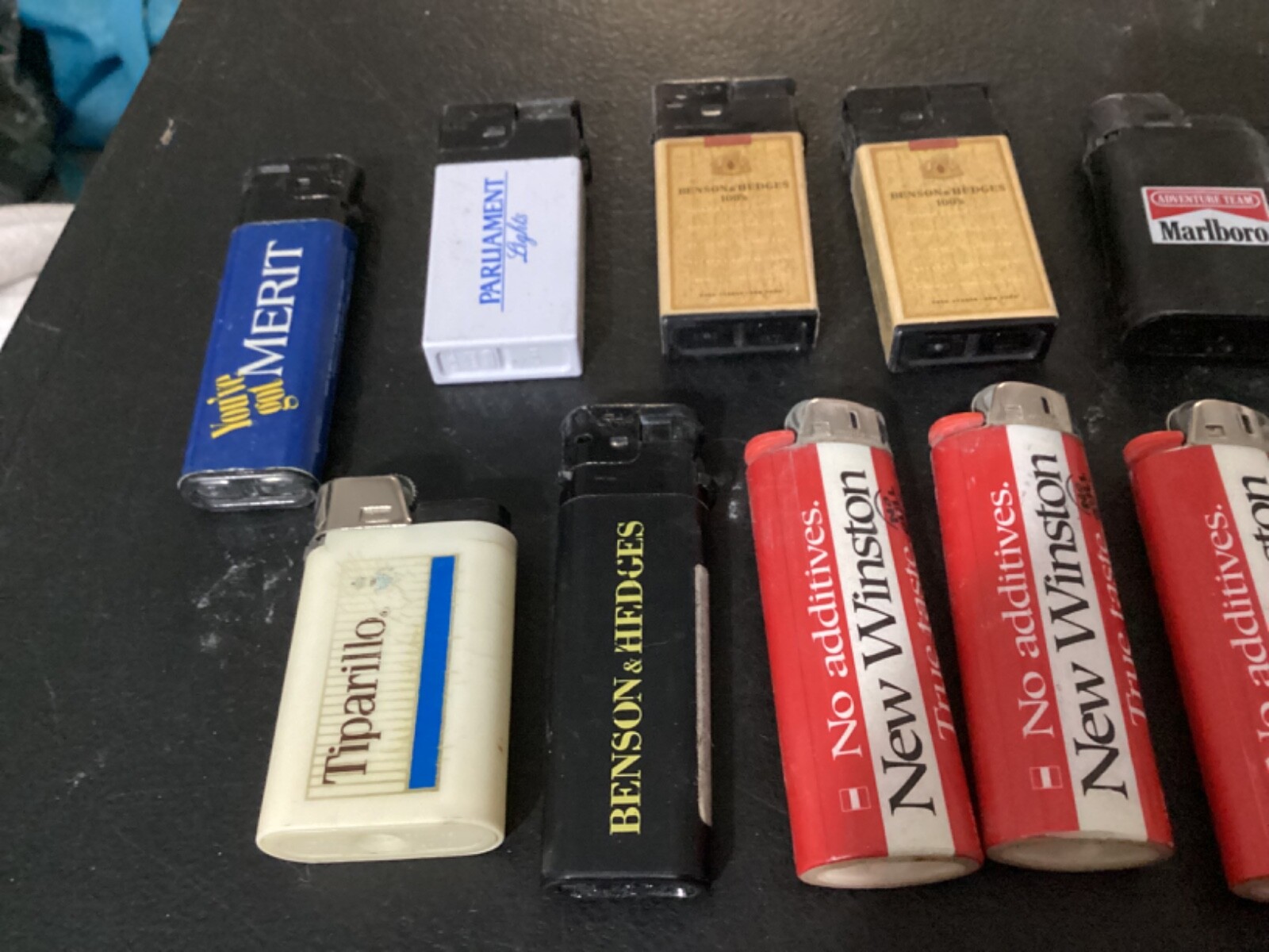 Assorted Non Working Advertising Cigarette Lighters