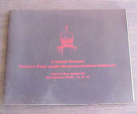 United States Patent Fire Arms Manufacturing Company Colt's Old Armory 1997
