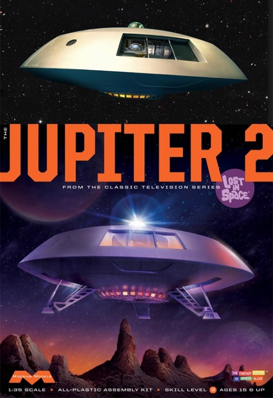 Lost In Space Jupiter 2 1/35 Scale Lighting Kit for 18" Moebius Model: 181TC03