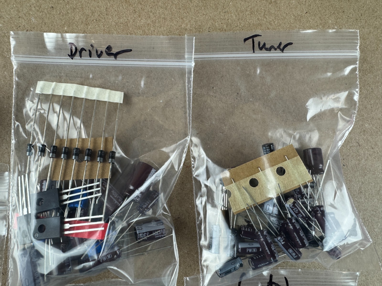 Sansui 3000A Complete Rebuild Kit High-Quality Receiver Recap Transistors