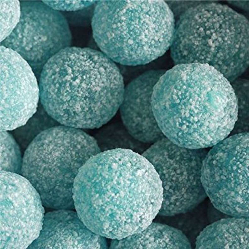 Barnett'S Mega Sour Raspberry Bon Bons 1/2Lb (227G