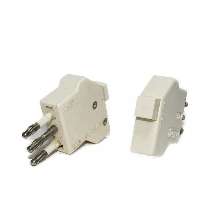 Vemer Astrel 2P + T Plug Adaptable Two-Pass 10A 15A 250V 003723
