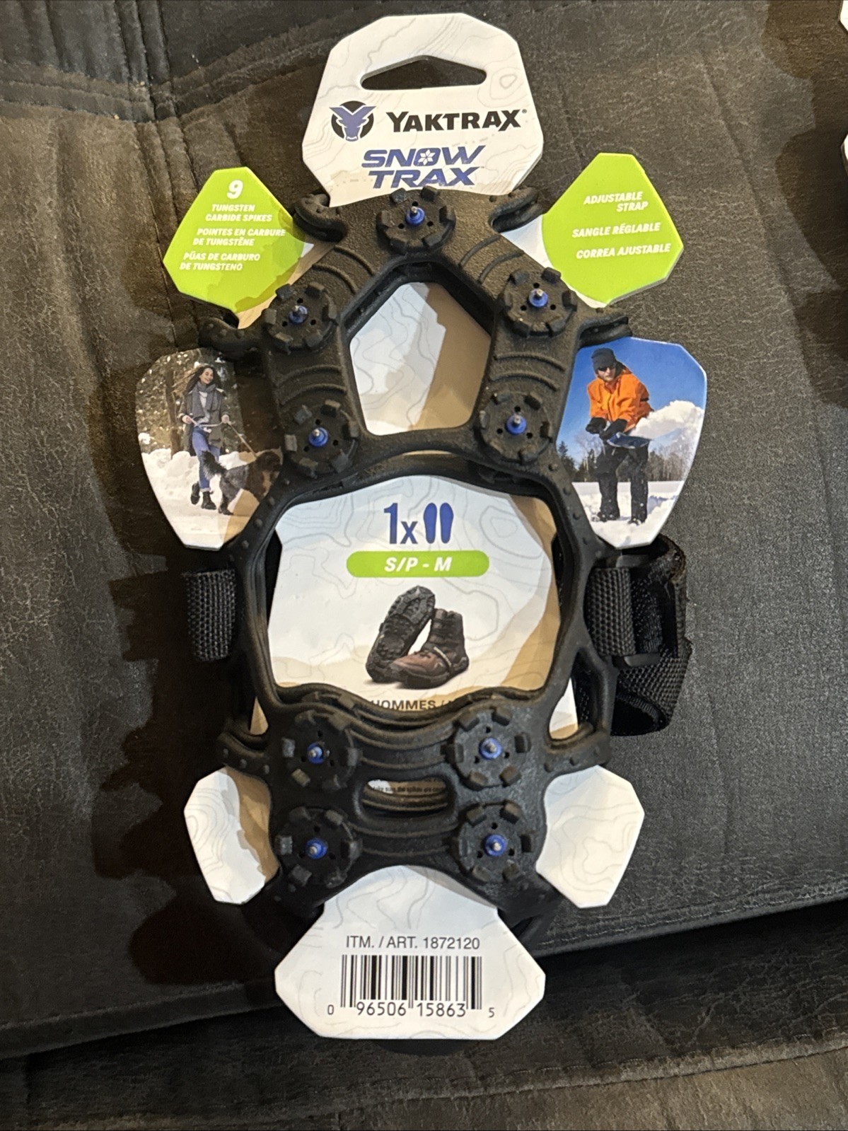 Snow Trax by Yaktrax Traction gear for Shoes and Boots Small-Medium “New”