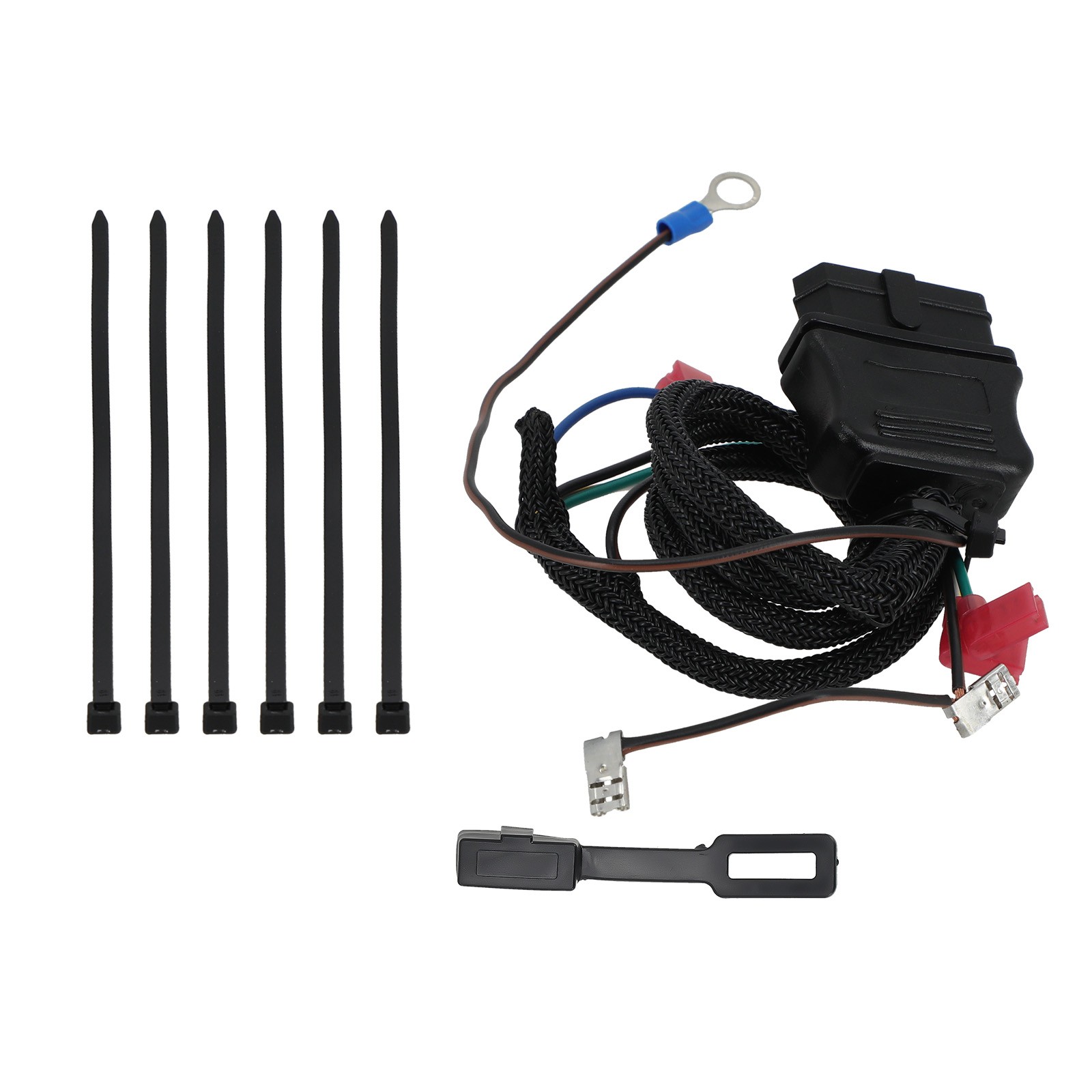 3-Plug Snow Plow Control Wire Harness for Western Fisher 26359 412405
