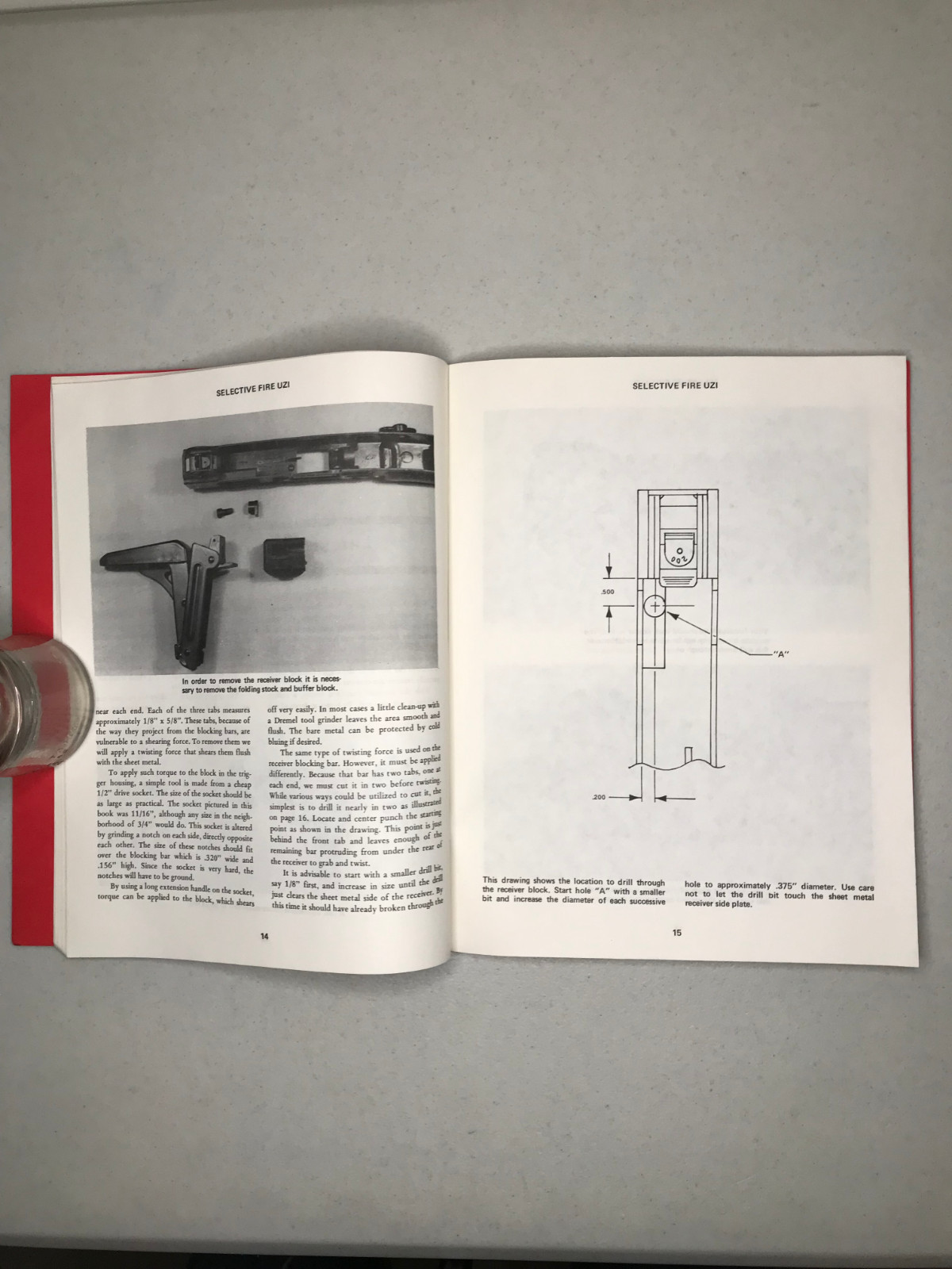 Selective Fire UZI Semi-Auto Modification Manual Firepower Publications 1983