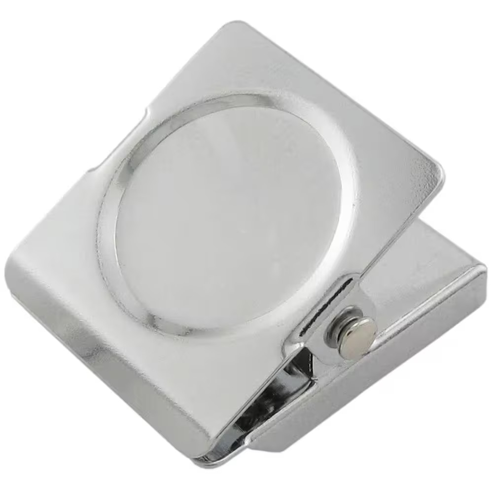 1.375 In. X 1.125 In. Small Square Magnetic Clips (4-Pack)