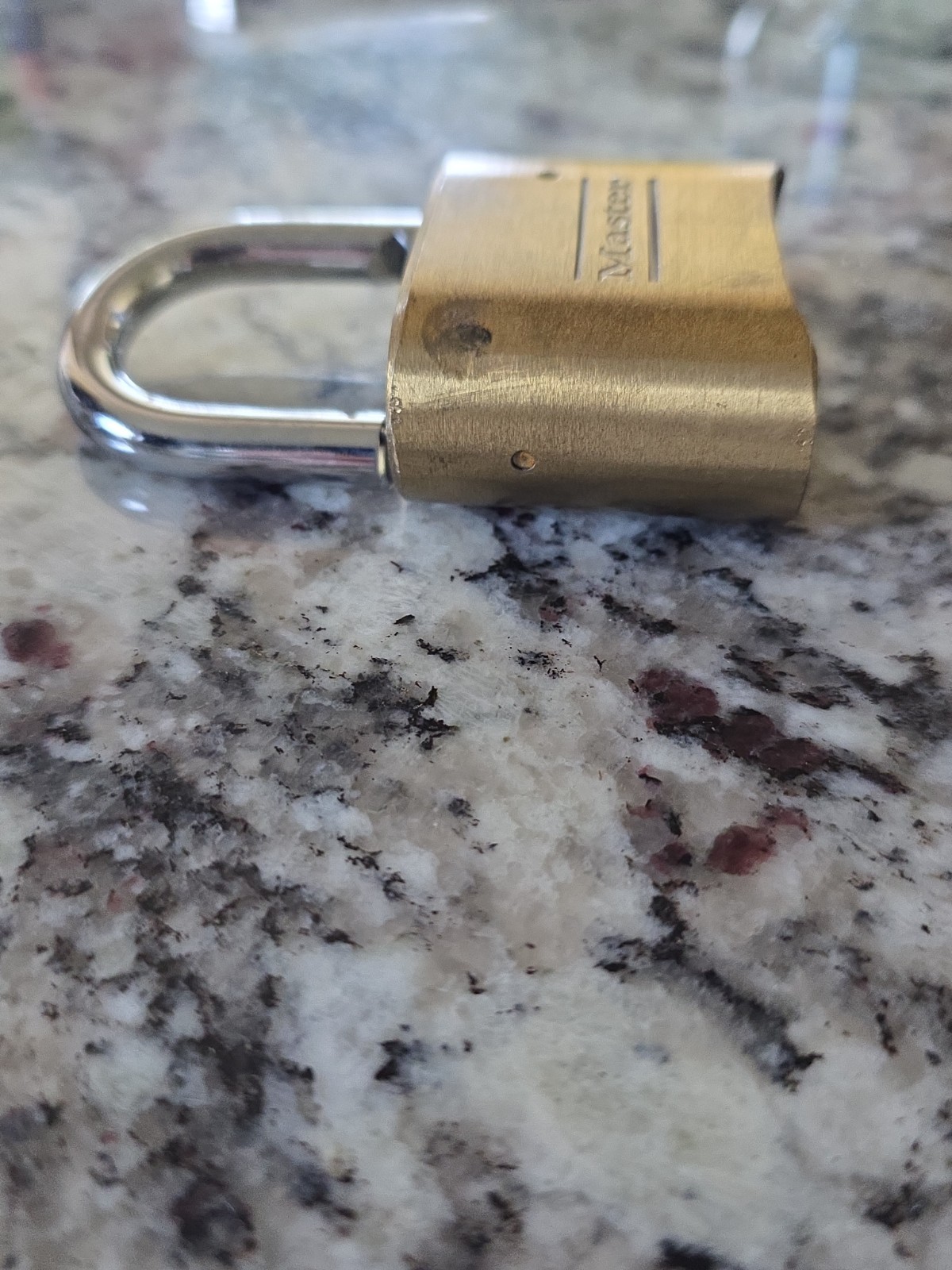 Master Lock 175D Combination Padlock With Combination (No Key)