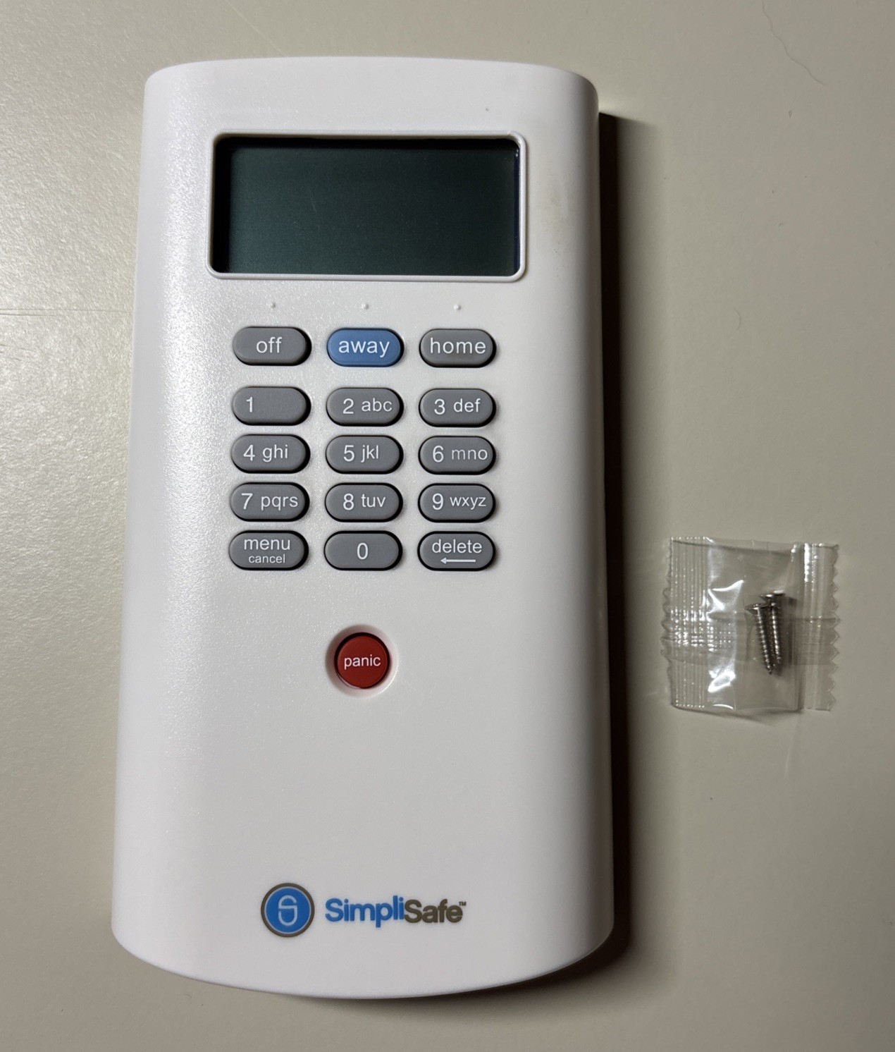 SimpliSafe Gen 1 Key Pad Model KP1000 White Working Great