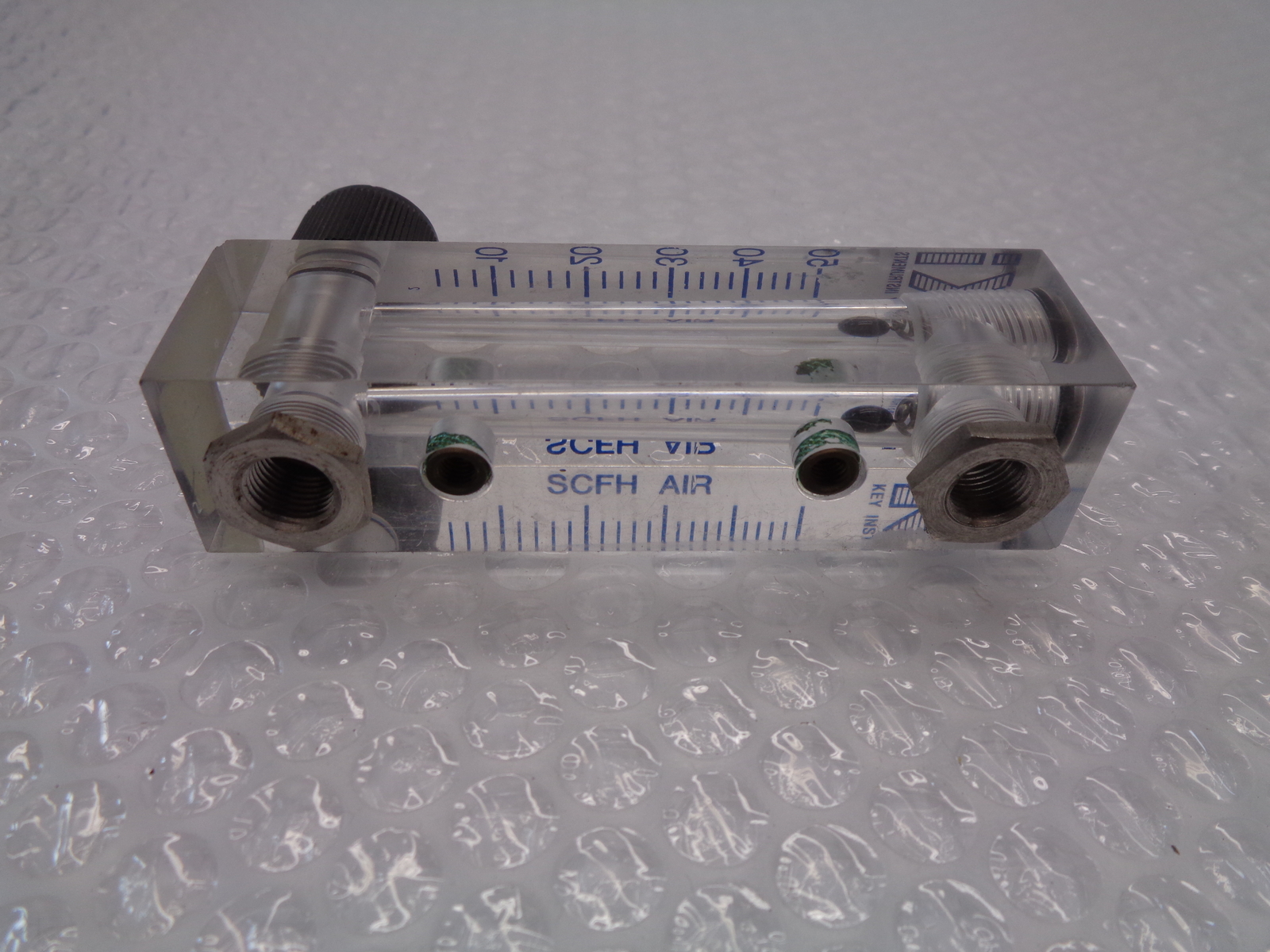 KEY INSTRUMENTS SCFH AIR FLOWMETER NSNP