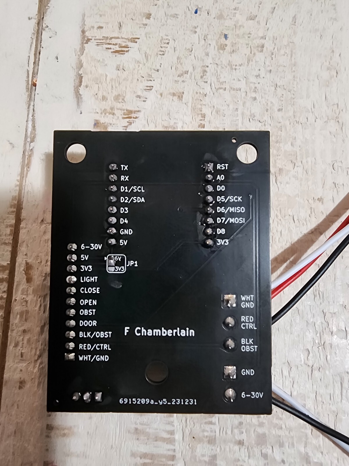 Ratgdo alternative v2.53 w/ wifi antenna - Chamberlain -Home Assistant -Home Kit