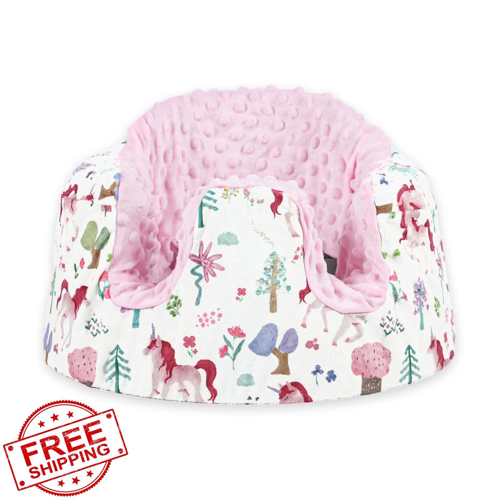 Bumbo Seat Cover Forest Unicorn Super Soft Breathable Baby Floor Seat