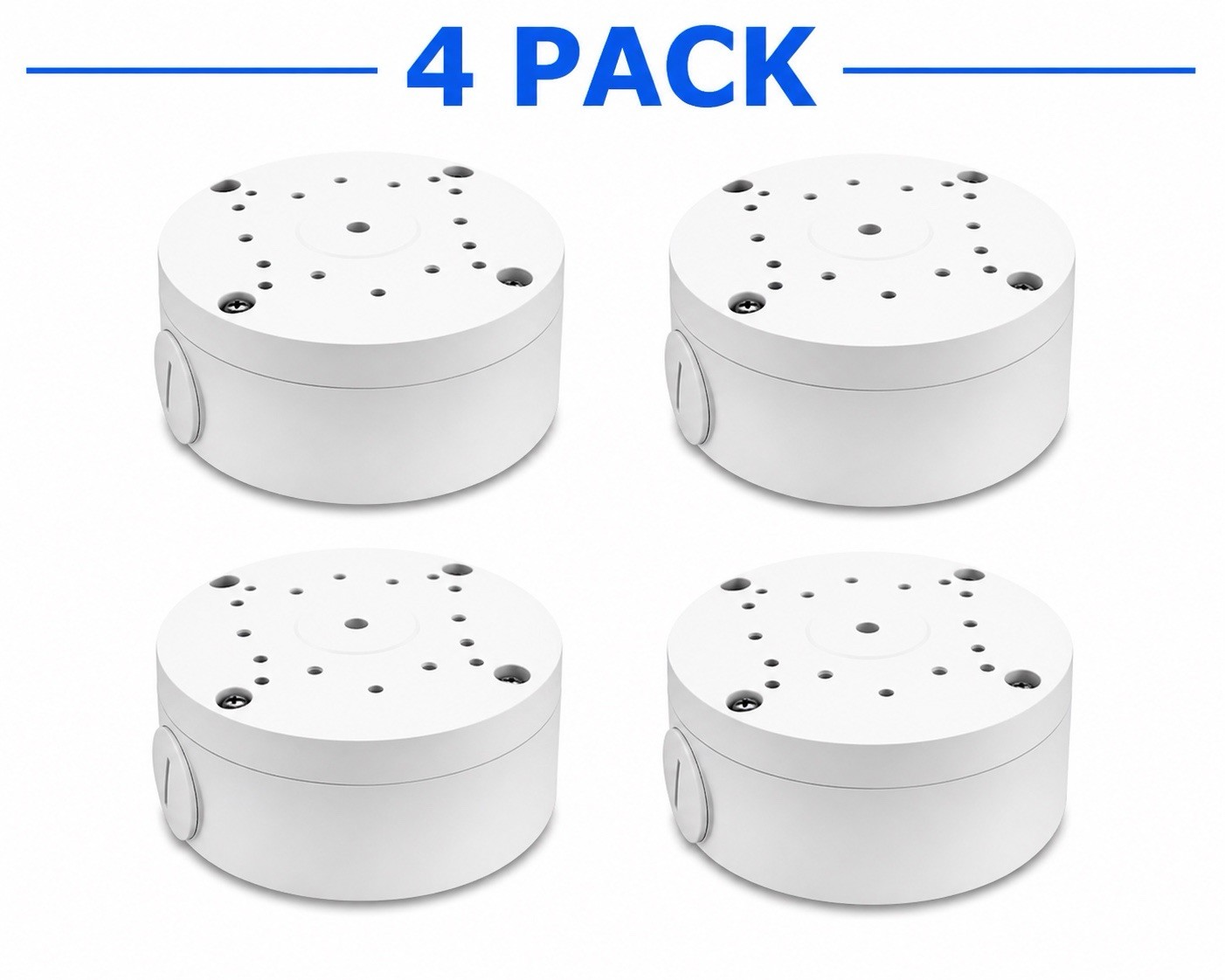 Waterproof Junction PC Box CCTV Bullet Dome Camera Wall Mount Bracket 4pack