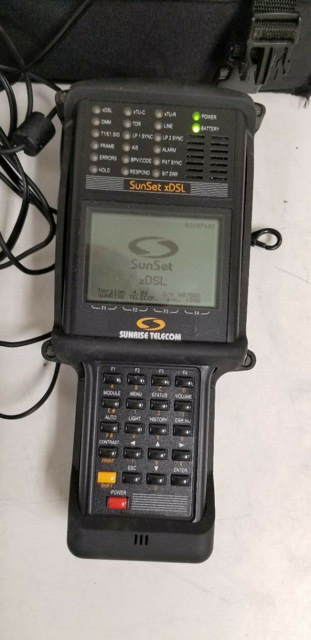 Sunrise Telecom xDSL Cable Tester Unit #2