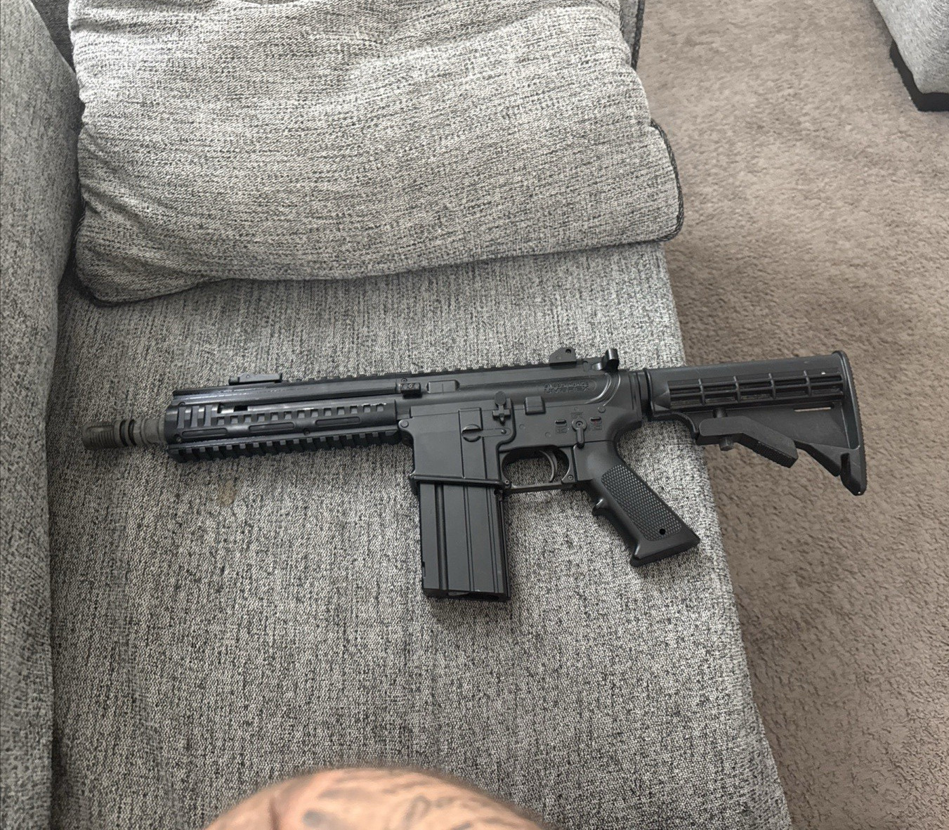 Umarex Steel-Force Steel Force Black Electric Airsoft Rifle w/ Magazine