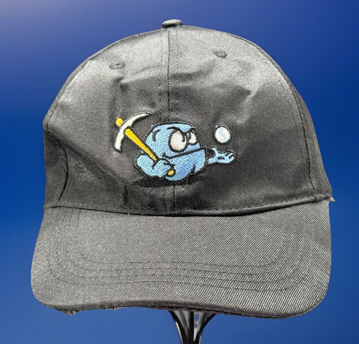 Wilmington Blue Rocks Black Rubble Baseball Hat 2022 SGA MiLB Embroidered