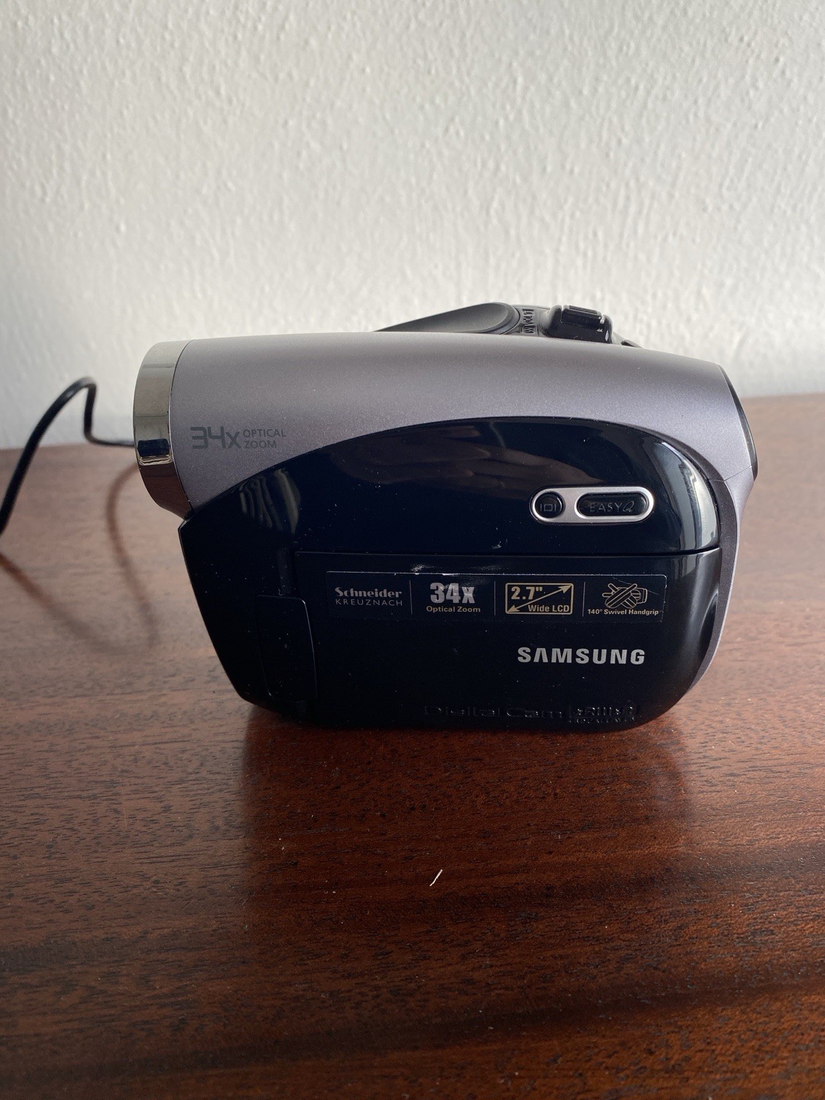 Samsung VP-DX100 Compact Mini DVD Camcorder Silver Tested