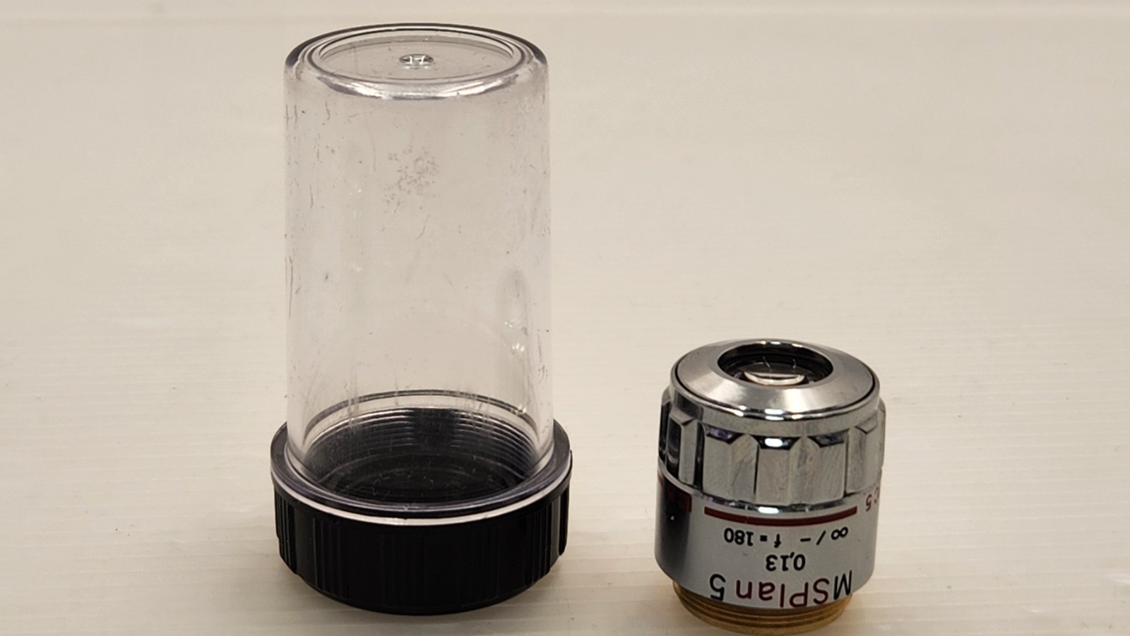 Olympus MSPlan 5x 0.13 MICROSCOPE OBJECTIVE LENS for RMS 34825