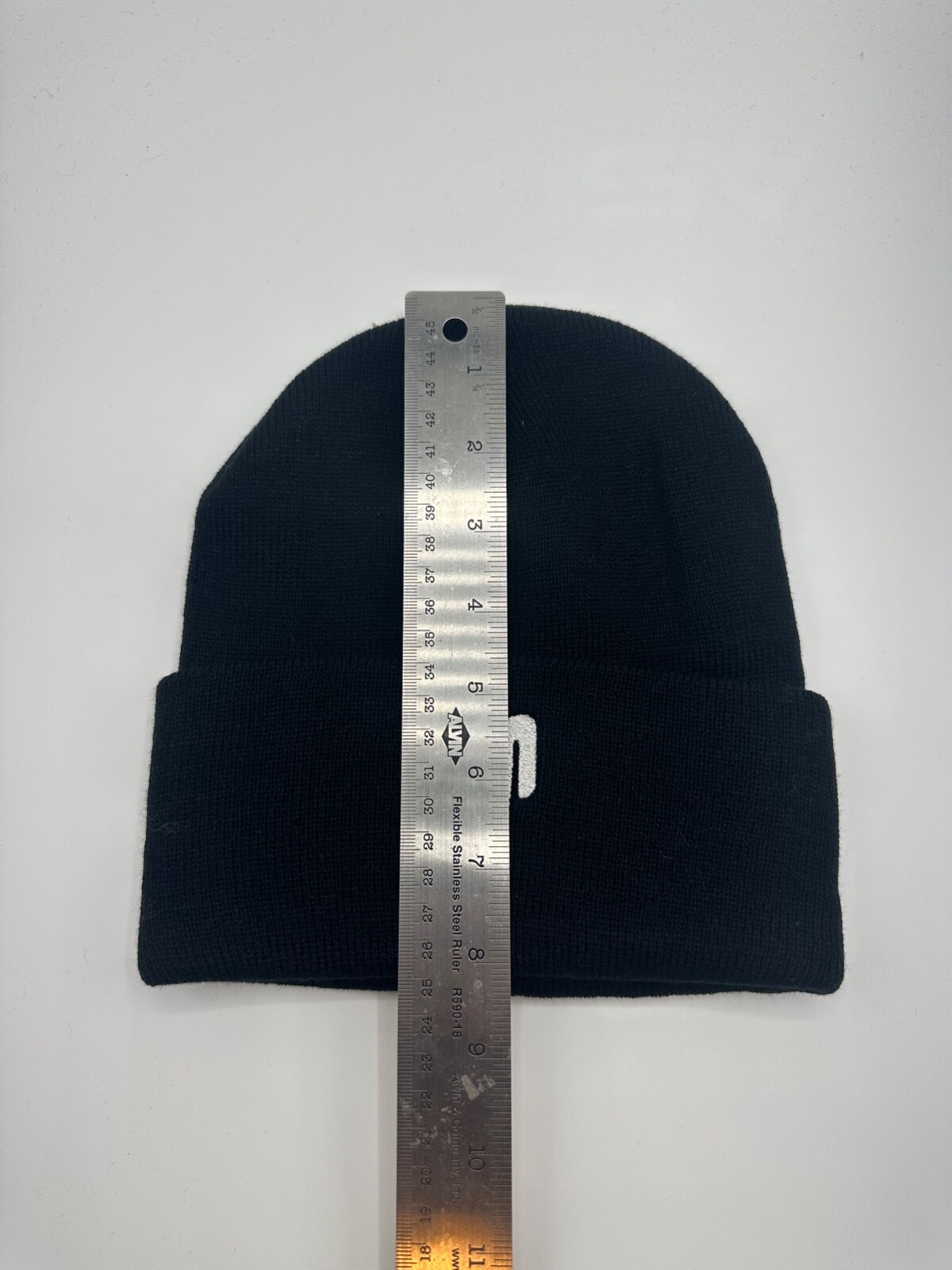 Billie Eilish Logo Cuffed Black Knit Beanie Hat Cap Winter One Size