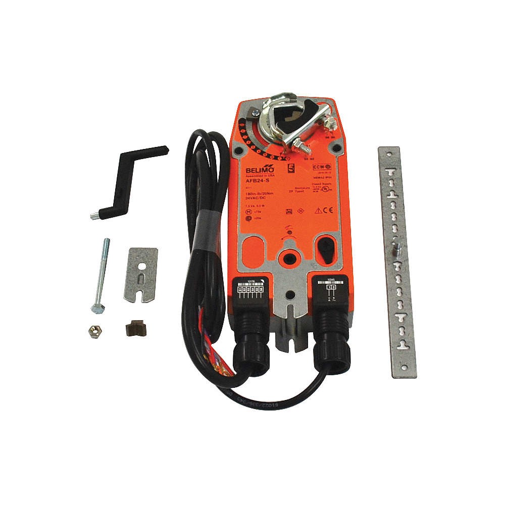 BELIMO AFB24-S Actuator, Damper, 180 in-lb, 24V AC/DC 40LV72
