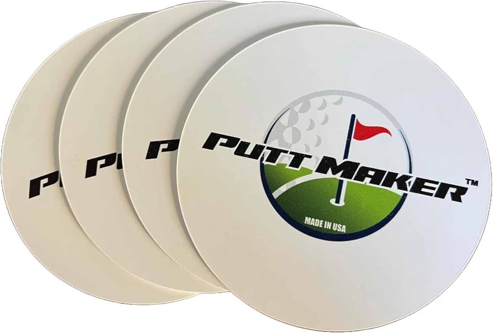 Putting Discs Pack, Golf Training Disk Accessories for Golfers, Practice Aid ...